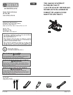 Preview for 1 page of Delta Davis 25746LF Series Installation Instructions Manual