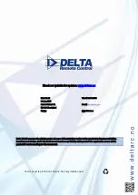 Preview for 17 page of Delta DE212 GLOBAL Operation And Installation Manual