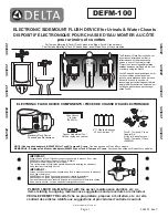 Delta DEFM-100 Manual предпросмотр