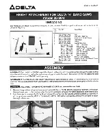 Предварительный просмотр 1 страницы Delta DELTA 28-984 Assembly Manual