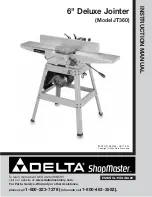 Delta Delta JT360 Instruction Manual preview