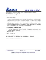 Preview for 4 page of Delta DFCE-NNN40-DTXR User Manual