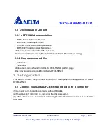 Preview for 6 page of Delta DFCE-NNN40-DTXR User Manual