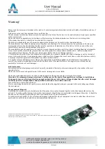 Delta DIGI-LAN User Manual preview