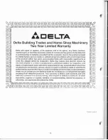 Preview for 18 page of Delta DJ-15 Instruction Manual