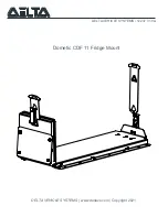 Delta Dometic CDF 11 Quick Manual preview