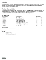 Preview for 2 page of Delta Dometic CDF 11 Quick Manual