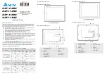 Delta DOP-100 Series Instruction Sheet preview