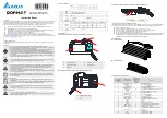 Preview for 1 page of Delta DOP-H07 Series Instruction Sheet