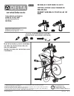 Delta DORVAL 856 DST Instructions Manual предпросмотр