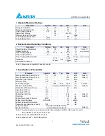 Preview for 2 page of Delta Downstream Intelligent GE-PON ONU Transceiver OPEP-33-A4Q1RI Specification Sheet