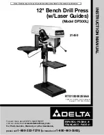 Preview for 1 page of Delta DP300L Instruction Manual