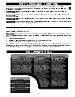 Preview for 3 page of Delta DP300L Instruction Manual