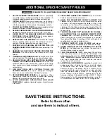 Preview for 5 page of Delta DP300L Instruction Manual