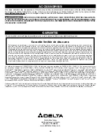 Preview for 60 page of Delta DP300L Instruction Manual