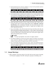 Предварительный просмотр 9 страницы Delta DPH-600K User Manual