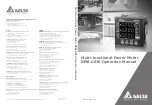 Preview for 1 page of Delta DPM-C510 Operation Manual