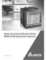 Preview for 3 page of Delta DPM-C530 Operation Manual