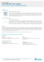 Preview for 15 page of Delta DRP-24V240W2BN Technical Data Sheet