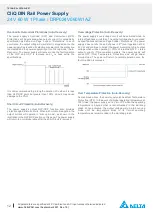 Предварительный просмотр 12 страницы Delta DRP024V060W1AZ Technical Data Sheet