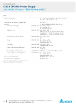 Preview for 5 page of Delta DRP024V480W1B Series Technical Data Sheet