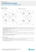 Предварительный просмотр 10 страницы Delta DRP048V240W1B Series Assembly & Installation