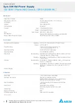 Предварительный просмотр 3 страницы Delta DRS-24V30W-1AZ Technical Data Sheet