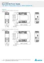 Предварительный просмотр 8 страницы Delta DRS-24V30W-1AZ Technical Data Sheet