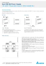 Предварительный просмотр 10 страницы Delta DRS-24V30W-1AZ Technical Data Sheet