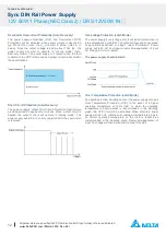 Предварительный просмотр 12 страницы Delta DRS-24V30W-1AZ Technical Data Sheet