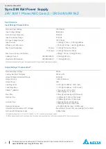 Предварительный просмотр 2 страницы Delta DRS-24V30W1NZ Technical Data Sheet