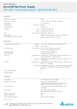 Предварительный просмотр 3 страницы Delta DRS-24V30W1NZ Technical Data Sheet