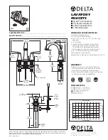 Предварительный просмотр 1 страницы Delta Dryden 4551 Series Specification Sheet