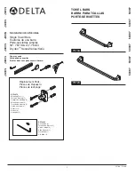 Предварительный просмотр 1 страницы Delta Dryden 75118 Replacement Parts