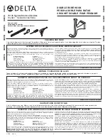 Предварительный просмотр 1 страницы Delta Dryden 75135 Specification Sheet