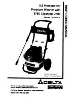 Delta DT2400CS Instruction Manual preview