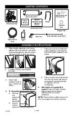 Предварительный просмотр 6 страницы Delta DTH2450 Instruction Manual