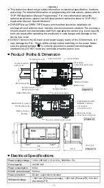 Preview for 2 page of Delta DVP-20PM Instruction Sheet