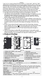 Предварительный просмотр 2 страницы Delta DVP-SE Series Instruction Sheet