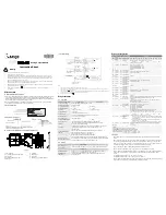 Delta DVP series Instruction Sheet preview