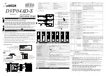 Delta DVP04AD-S Instruction Sheet preview