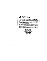 Preview for 15 page of Delta EMS 32-011 User Manual