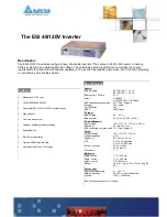 Preview for 1 page of Delta ESI 120V Specification Sheet