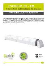 Delta EVODECK EC Installation And Maintenance Instructions Manual preview