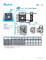 Preview for 1 page of Delta Exhaust Fan Specification Sheet