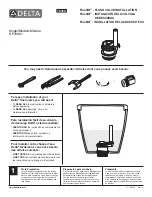 Delta FlushIQ RP76681 Installation Instructions Manual preview