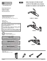 Предварительный просмотр 1 страницы Delta FOUNDATIONS 10902LF Series Manual