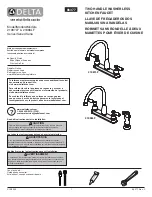 Предварительный просмотр 1 страницы Delta FOUNDATIONS 21987LF Series Manual