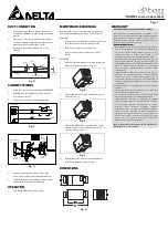 Preview for 3 page of Delta FRS200/VDB200F6D1 Installation And Operating Instructions