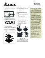 Preview for 2 page of Delta GBR100 Installation And Operating Manual